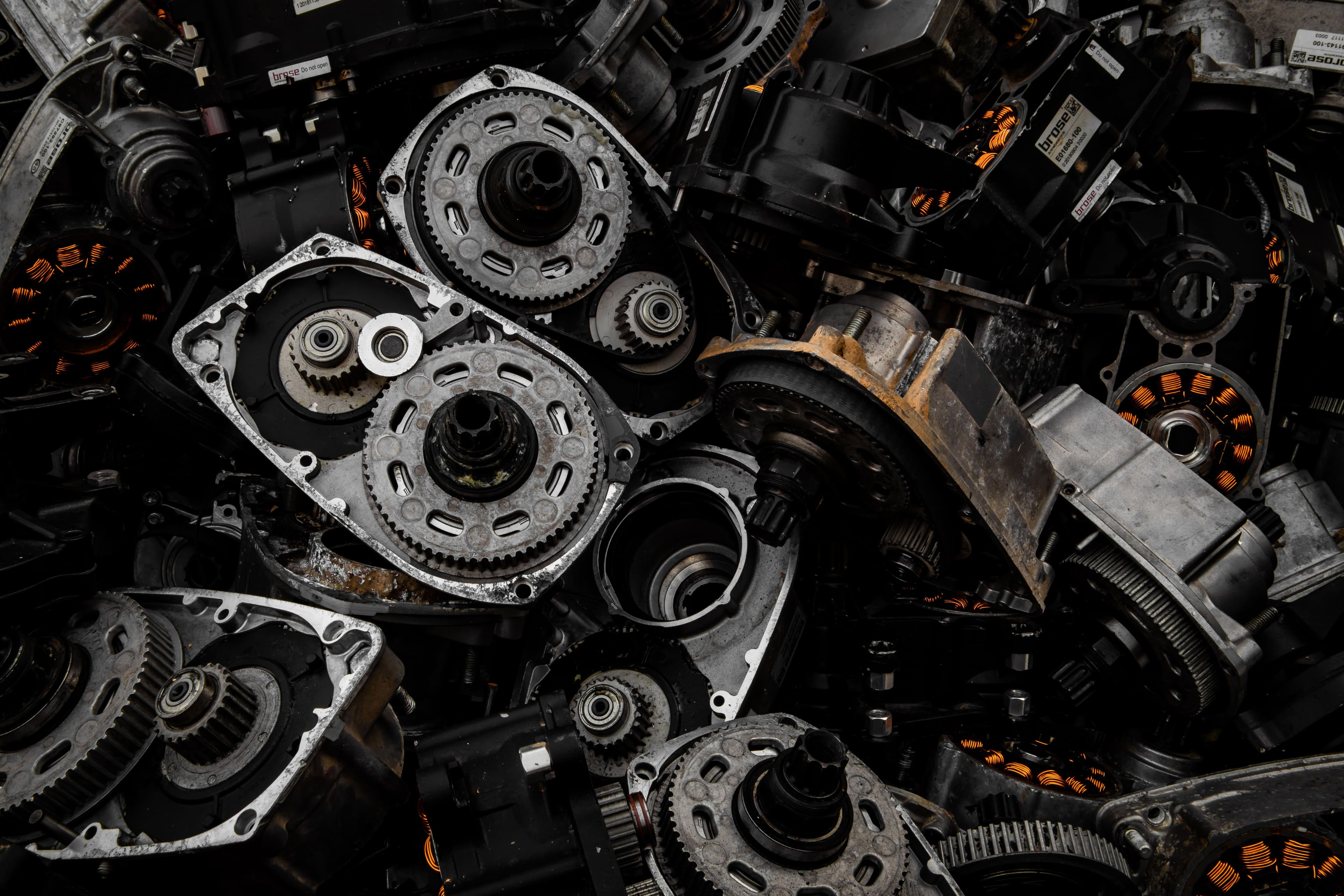 Heavy industrial gear components ready for sourcing